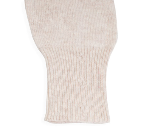 Ladies Cashmere V-Neck in Oatmeal