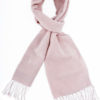 Pashmina Scarf - 30x150cm - 70% Cashmere/30% Silk - Barely Pink