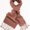 Pashmina Scarf - 30x150cm - 70% Cashmere/30% Silk - Withered Rose