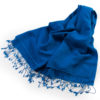 Pashmina Medium Stole - 55x200cm - 70% Cashmere/30% Silk - Brilliant Blue