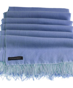 Pashmina Stole With Beaded Tassels - 70x200cm - Provence