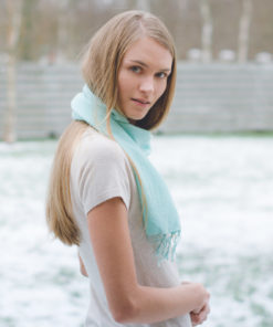 Pashmina Scarf - 30x150cm - 100% Cashmere - Candied Ginger