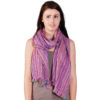 Thick woven cashmere scarf - 100% Cashmere