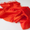 Varanasi Silk Scarf - 24x180cm - Jacquard - Orange