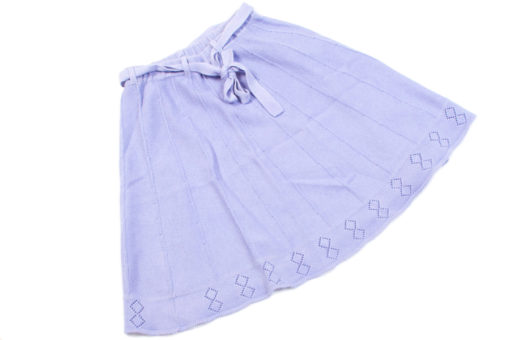 Childs Cashmere Skirt - 6/7 Yrs - Lavender